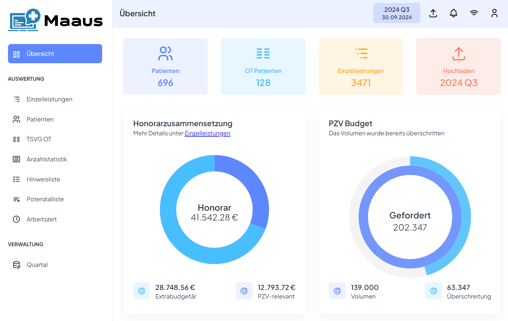 Maaus Abrechnungssoftware